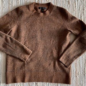 Super Soft Brown Banana Republic  Aire Crewneck Sweater. Size: Petite Small